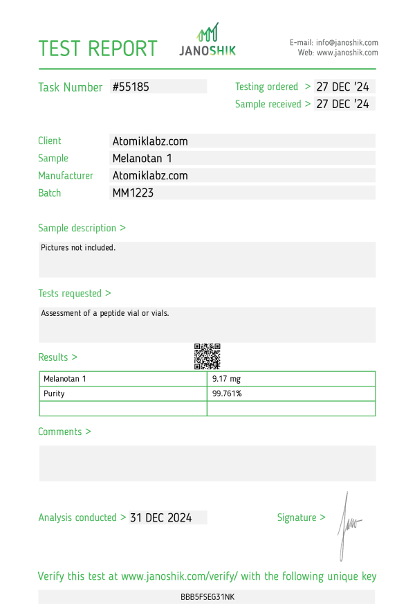 Melanotan I 10mg - Image 2